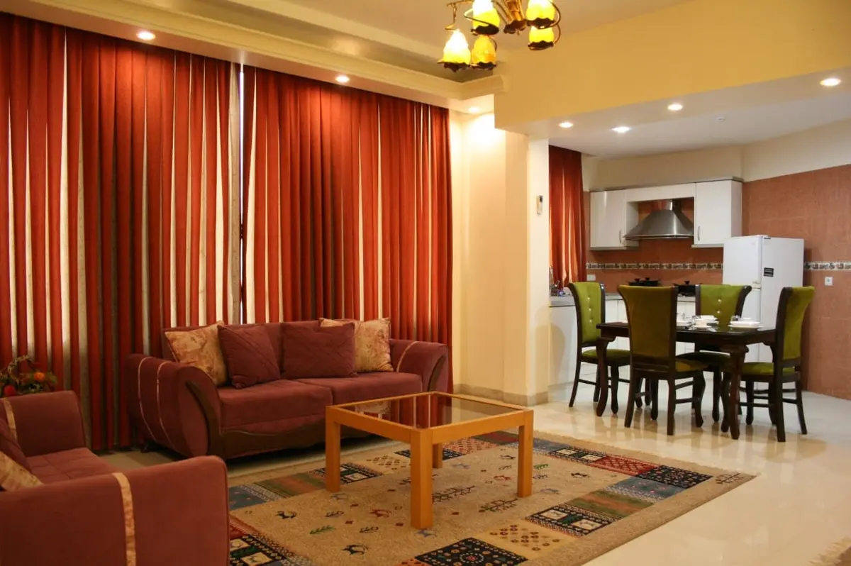 مجتمع اقامتگاهی یک خوابه گلستان 2 واحد 202 - پذیرایی