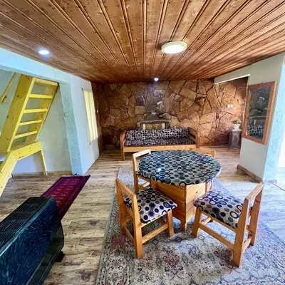 کلبه یک خوابه چوبی صدف 3