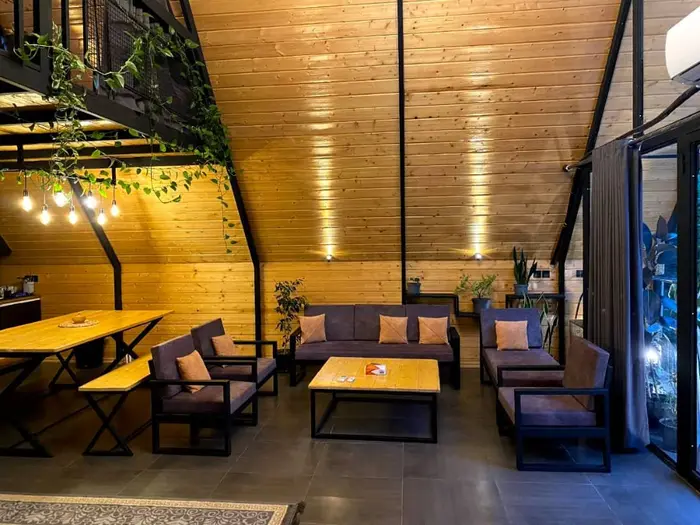 کلبه یک خوابه جکوزی دار سوئیسی یادگار