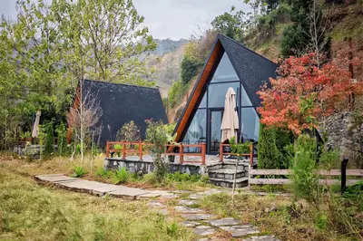 کلبه یک خوابه سوئیسی اوپه واحد جکوزی دار میانا