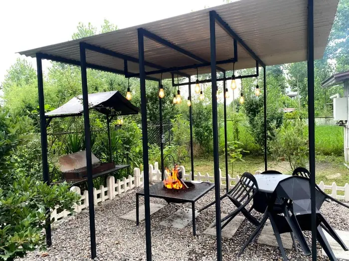 کلبه یک خوابه جکوزی دار سوئیسی یادگار