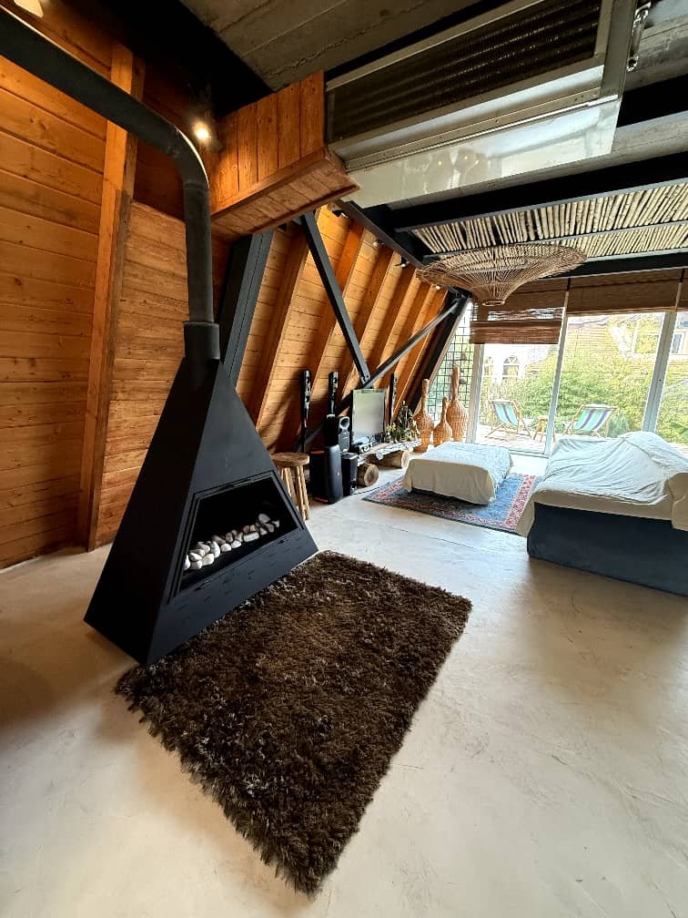 کلبه سه خوابه سوئیسی تریپلکس استخردار زندگی