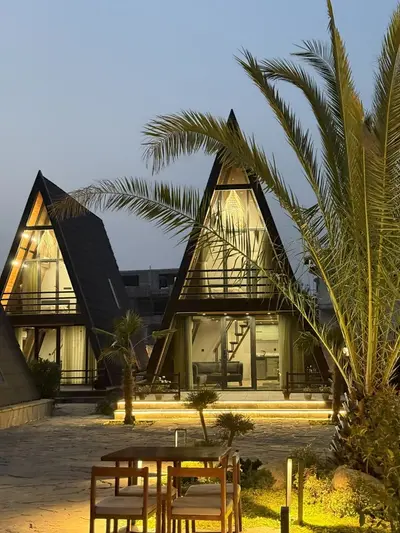 کلبه دوخوابه جنگلی دوبلکس شوپه ۳