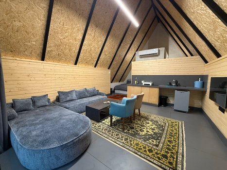 کلبه دوخوابه جنگلی آبپری واحد 2