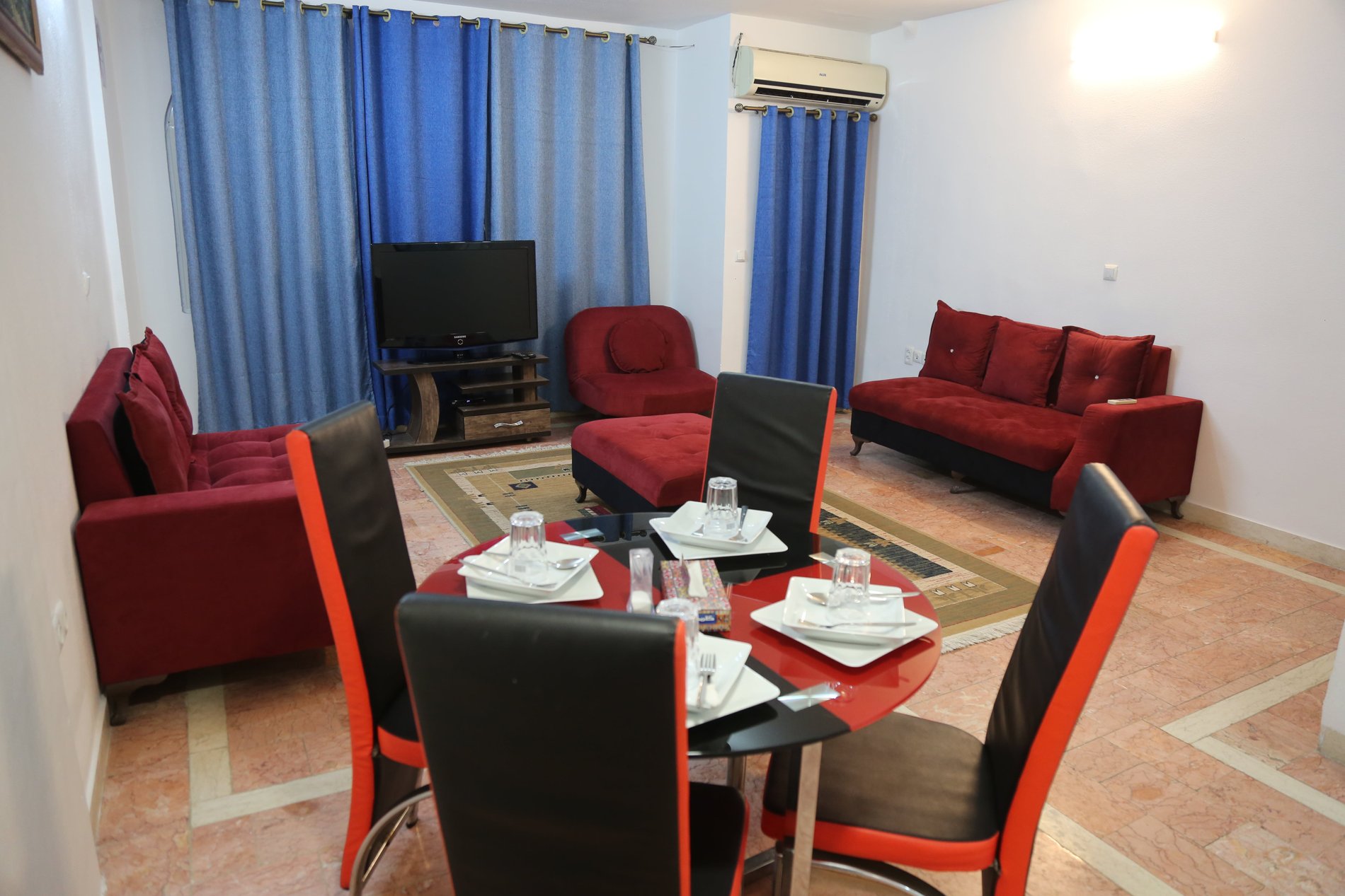 آپارتمان یک خوابه سرو سپهری