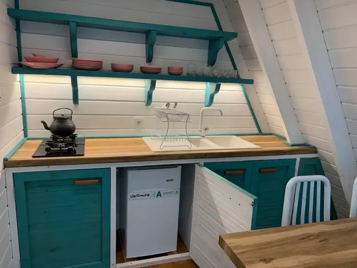 کلبه یک خوابه سوئیسی وایت