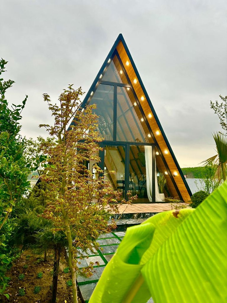 کلبه های جنگلی مآسو فولادکلا نور گندم