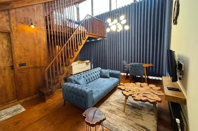 کلبه یک خوابه دوبلکس جکوزی دار آرتینا