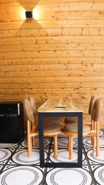 کلبه دوخوابه جکوزی دار شمعدونی