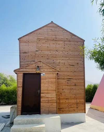 بومگردی پازارلند - کلبه چوبی دوبلکس 1