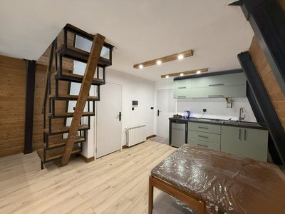 کلبه دوخوابه جنگلی دوبلکس شوپه 1