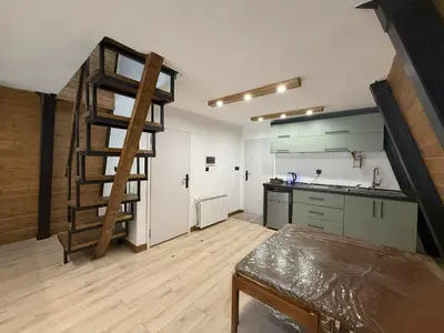 کلبه دوخوابه جنگلی دوبلکس شوپه 1