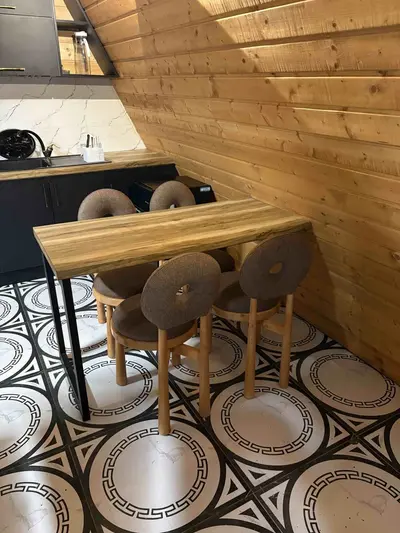 کلبه یک خوابه جکوزی دار شمعدونی