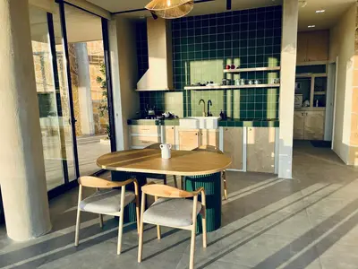 ویلا دوخوابه استخردار آبگرم مدرن آنیما