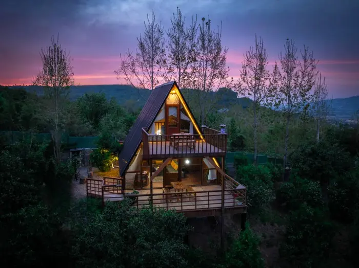 کلبه یک خوابه سوئیسی پاپلی