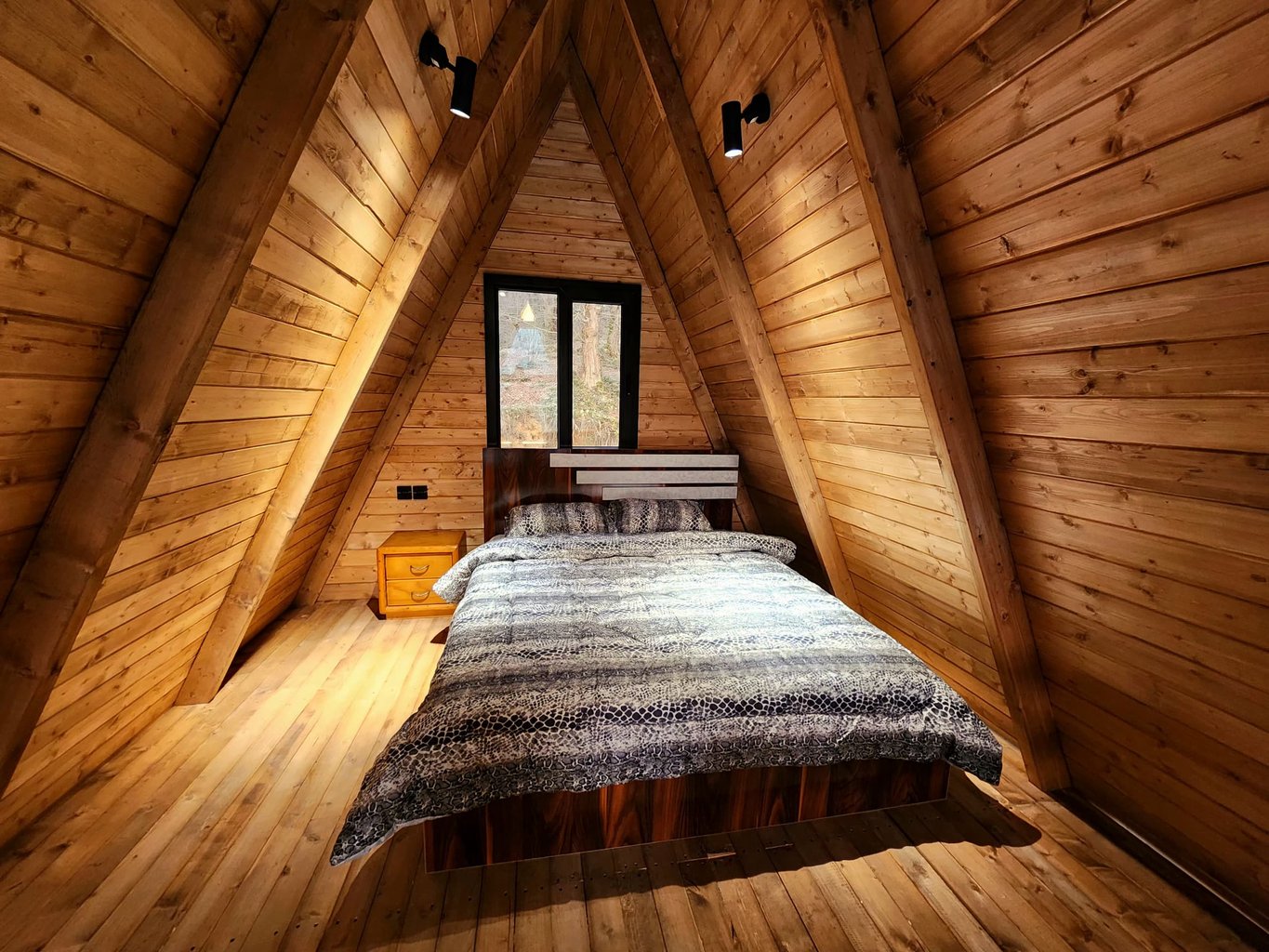 کلبه یک خوابه سوئیسی لفور