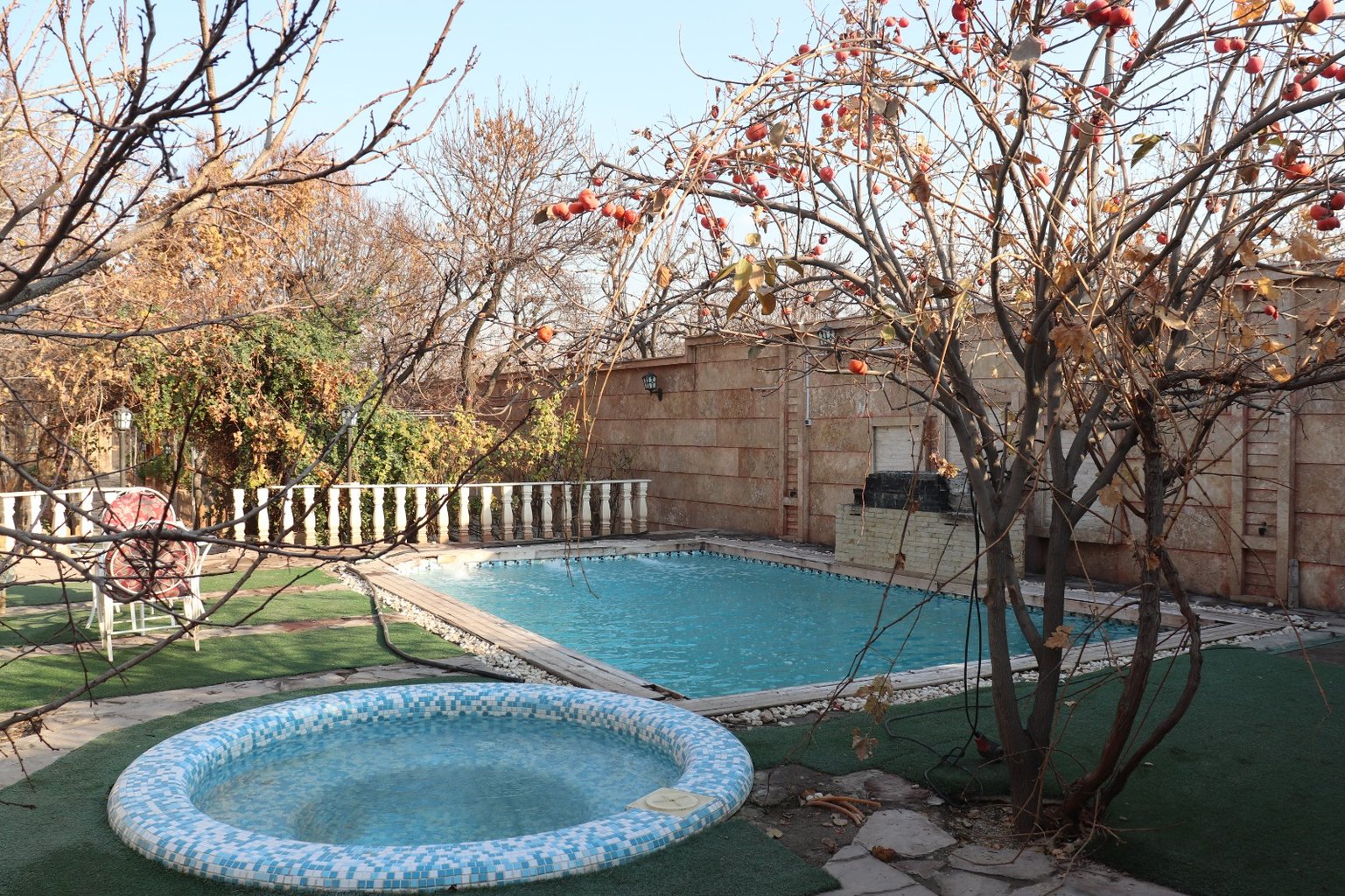 یک خوابه استخردار آبگرم گلستان 3