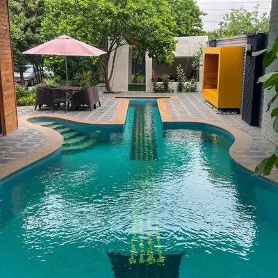 ویلا سه خوابه استخردار آبگرم عمارت گیتار 1