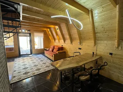 کلبه دوخوابه جکوزی دار سوئیس لند 2