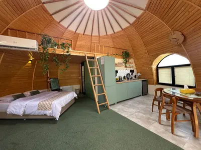 کلبه فلت چوبی ورگانو