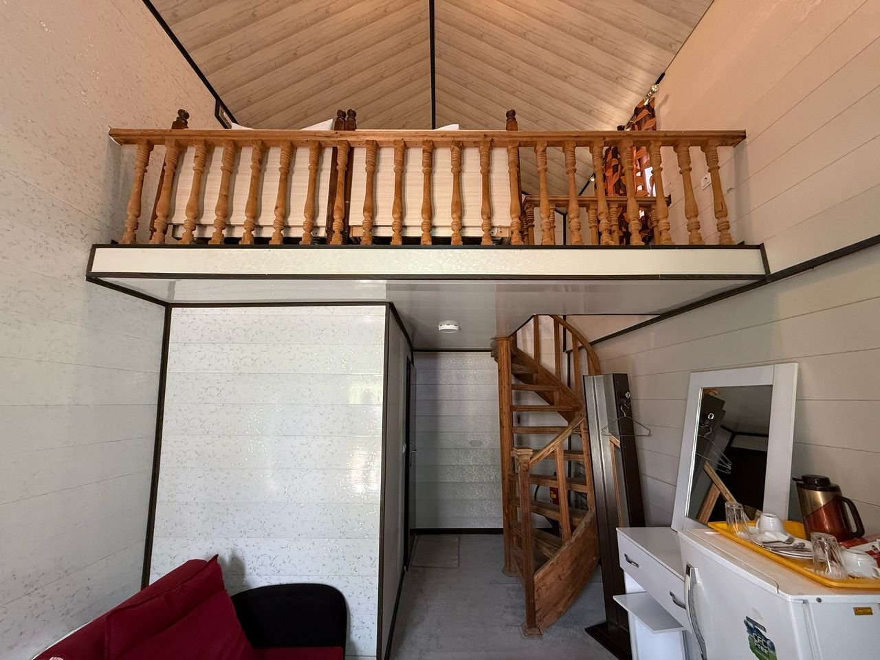 بوم گردی پازارلند - کلبه چوبی دوبلکس 1