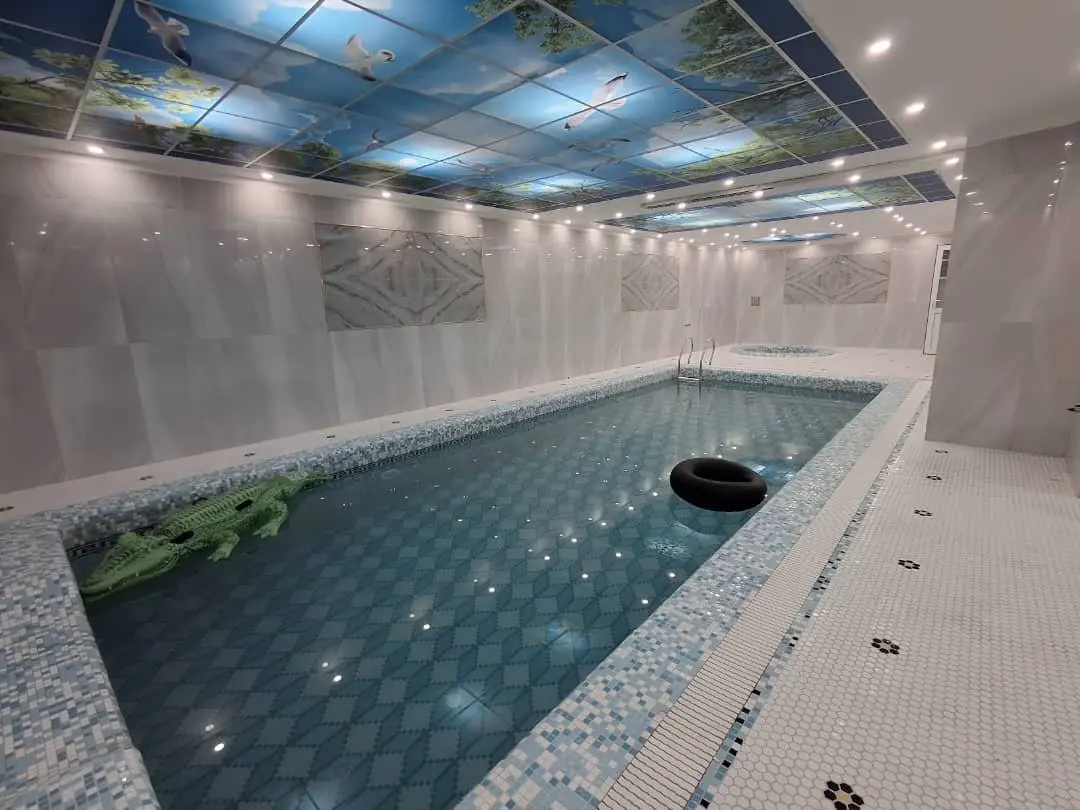 ویلا پنج خوابه استخردار آبگرم داوودی