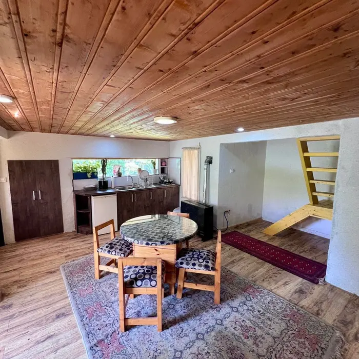 کلبه یک خوابه چوبی صدف 3