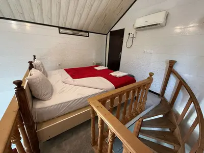 بومگردی پازارلند - کلبه چوبی دوبلکس 1