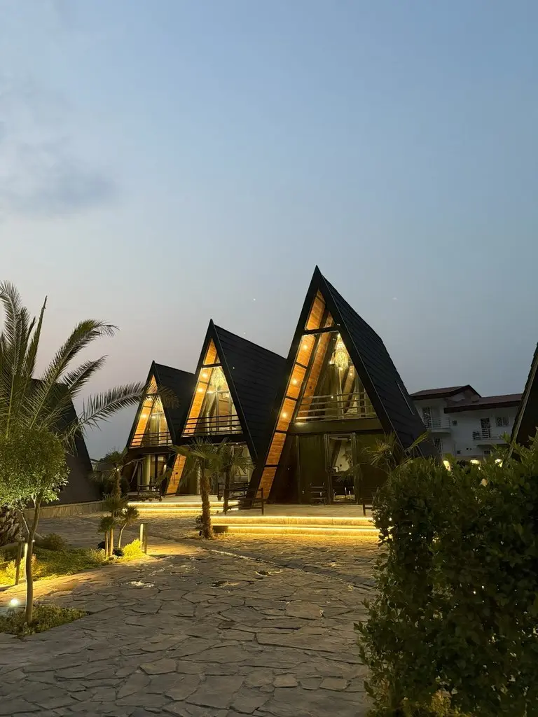 کلبه دوخوابه جنگلی دوبلکس شوپه 2