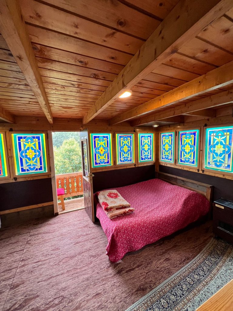 یک خوابه چوبی صدف 2