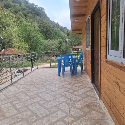 کلبه دوخوابه جنگلی رژه 2