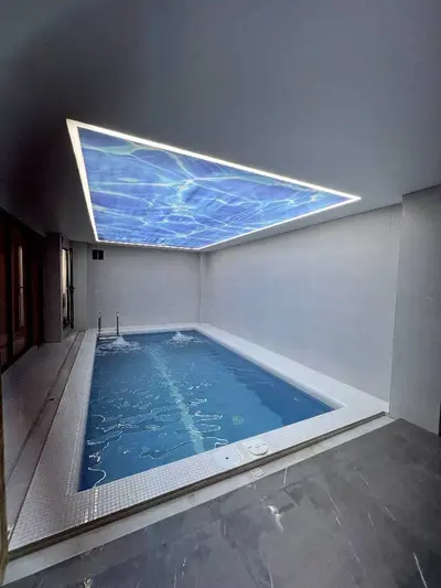 کلبه سه خوابه سوئیسی استخردار آبگرم گریفین