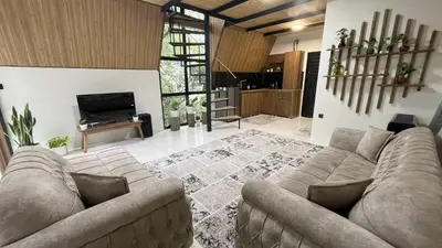 کلبه یک خوابه جکوزی دار تیتک