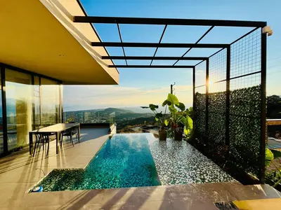 ویلا دوخوابه استخردار آبگرم مدرن آنیما