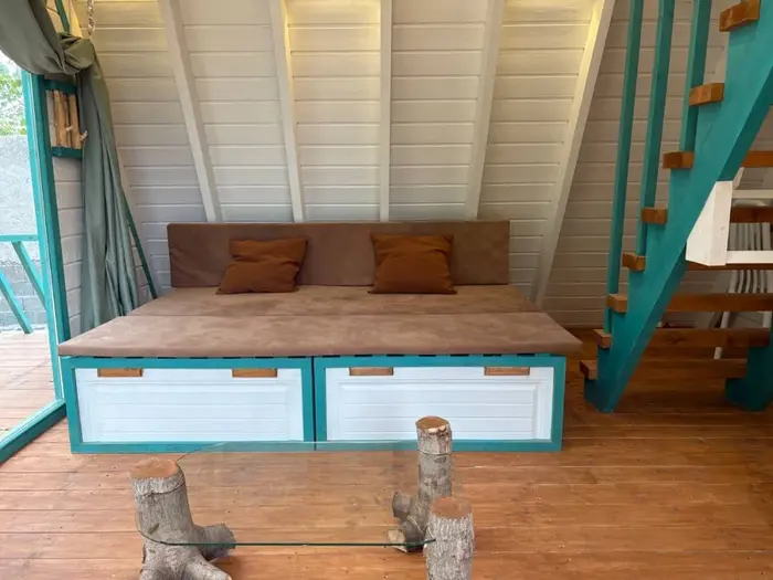 کلبه یک خوابه سوئیسی وایت