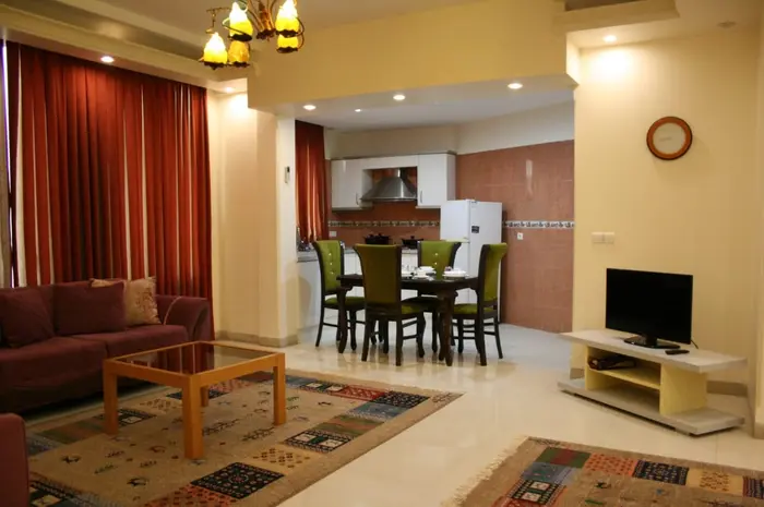 مجتمع اقامتگاهی یک خوابه گلستان 2 واحد 202 - پذیرایی