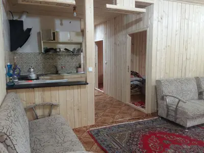 کلبه دوخوابه چوبی گل تاج شالما