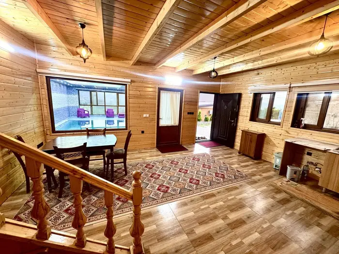 ویلا دوخوابه استخردار آبگرم لفور