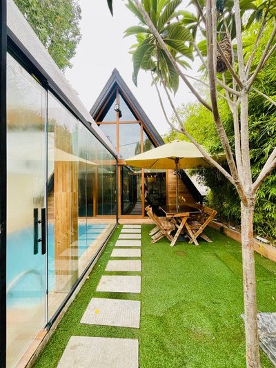 کلبه دوخوابه استخردار آبگرم دربند شمالی 2