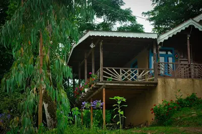 کلبه یک خوابه جنگلی بهشت 11