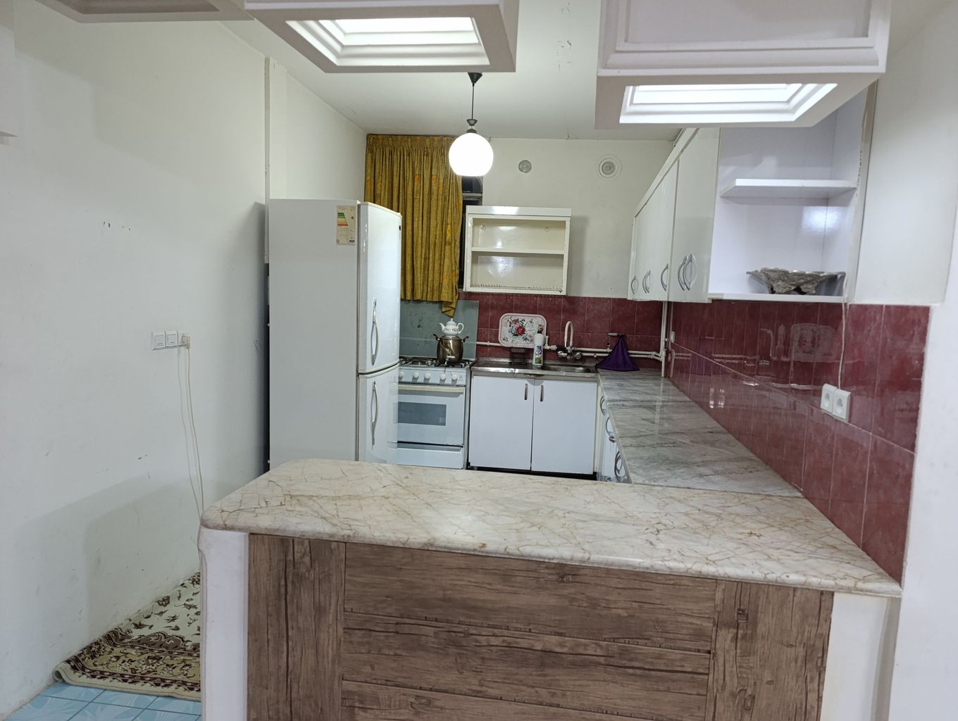 ویلا یک خوابه جنگلی بهشت طرقبه - آشپزخانه 