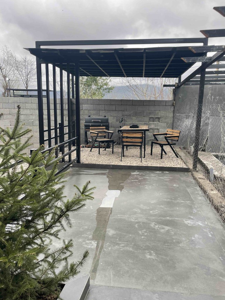 کلبه دوخوابه سوئیسی استخردار آبگرم اسدی