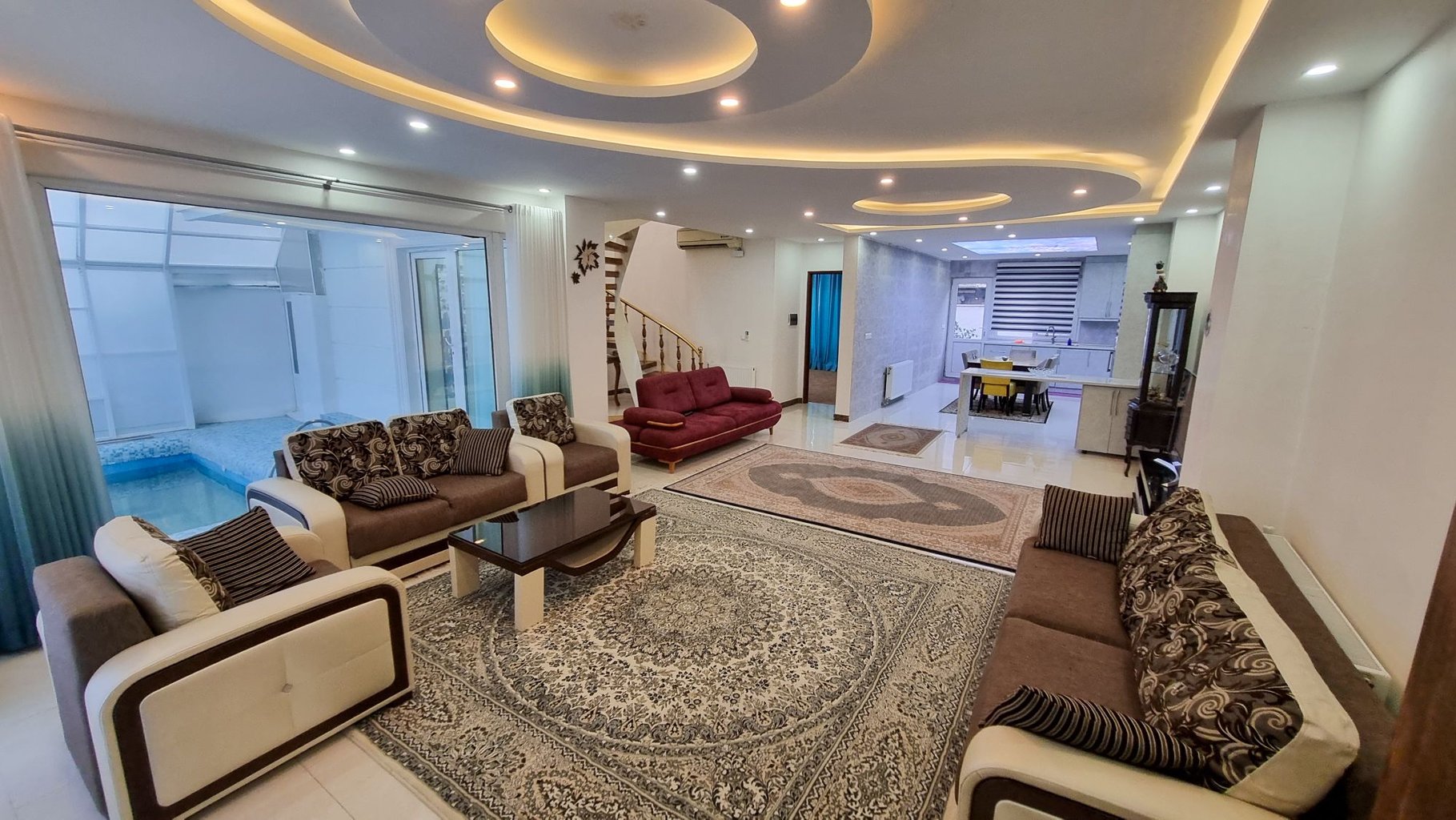 ویلا سه خوابه دوبلکس استخردار آبگرم باران 1