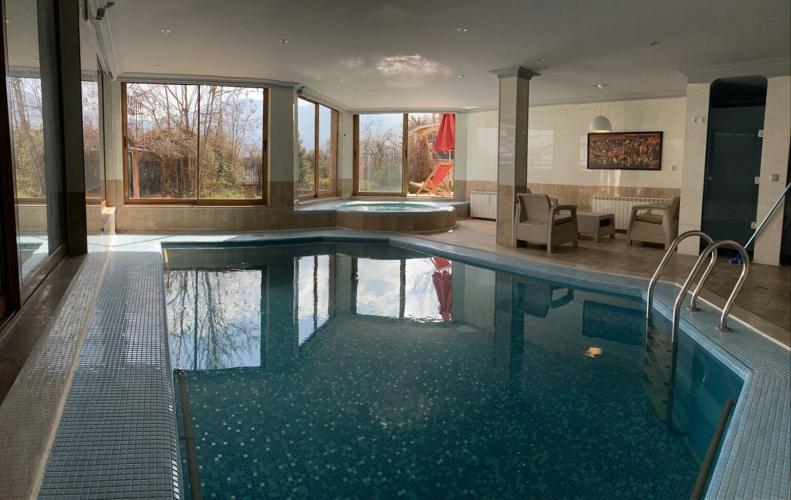 چهارخوابه استخردار آبگرم خانه مهر