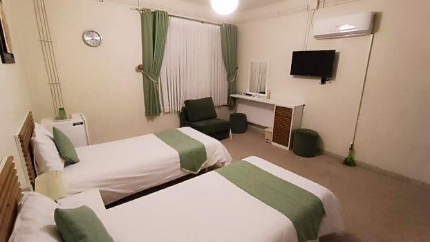 بوم گردی شیدگر- واحد دوتخته جدا - اتاق دوتخته جدا