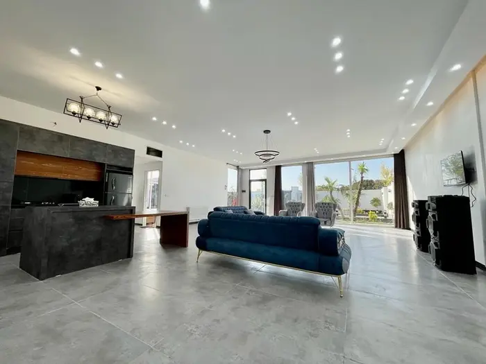 ویلا دوخوابه استخردار آبگرم رز 6 - آشپزخانه سالن