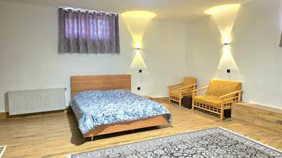 ویلا دوخوابه استخردار آبگرم باغ صدرا