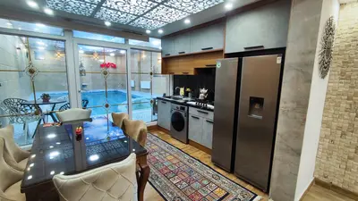 ویلا دوخوابه استخردار آبگرم سرپوشیده قربانی ۸۴