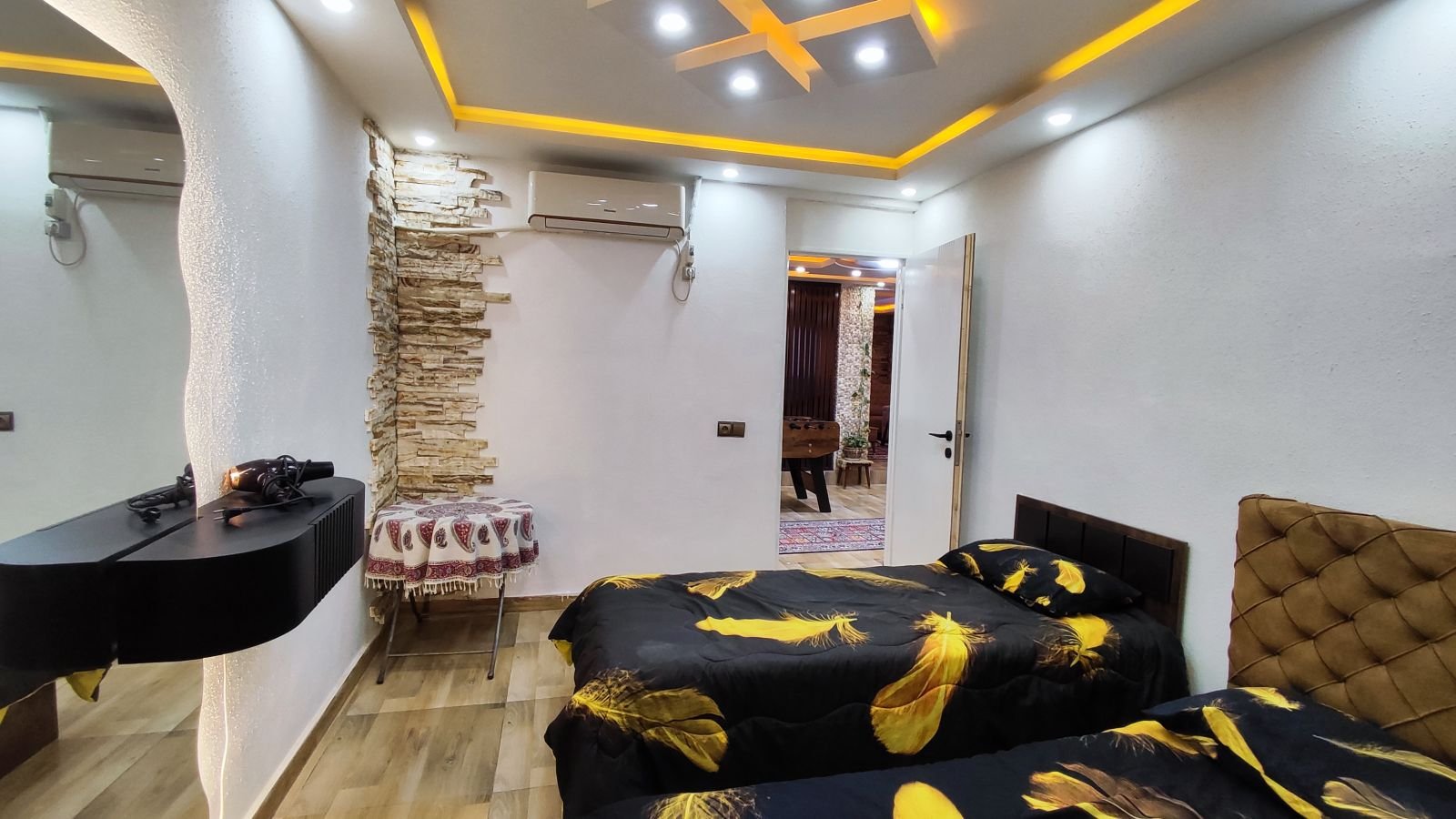 دوخوابه استخردار آبگرم لوکس قربانی ۸۴