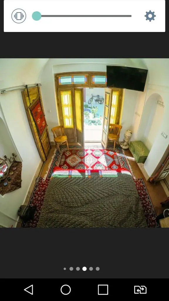 بوم گردی دوخوابه خانه پسین - اتاقی دلنشین